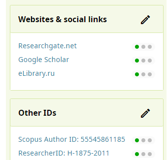 orcid links